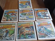 7 X Vintage Battle Action