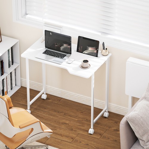 Small folding desk with - folding,