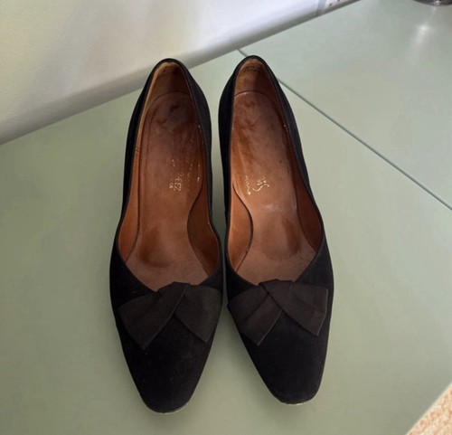 Vintage 1940s suede - vintage, court