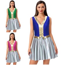 Women Toad Costume Sleeveless