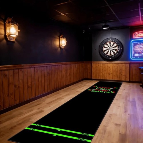 Dart mat with - oche, non