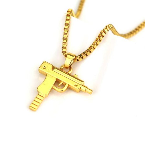 Gold uzi machine gun pistol - uzi,
