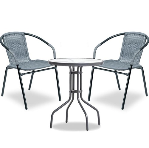 Sorrento rattan effect bistro - rattan,