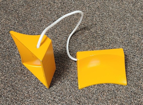 Set pair wheel chocks - wheel,