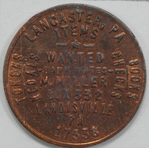 1976 lancaster tokens - 1976,