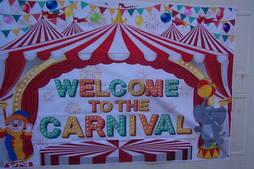 Carnival circus tent - circus, 6x4ft