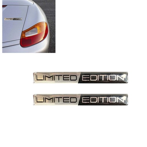 2pcs limited edition logo - 2pcs, 3d