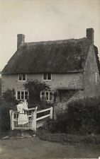 PC ILMINSTER HOUSE SOMERSET ENGLAND VINTAGE REAL PHOTO POSTCARD (u1264)
