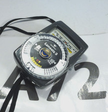 Vintage Gossen Lunasix 3 Light Meter refm
