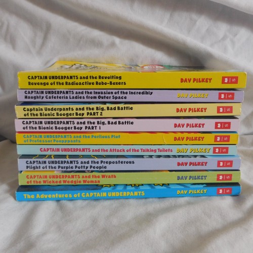 Captain underpants books - captain,