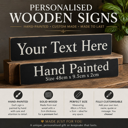Custom signs personalised - custom,