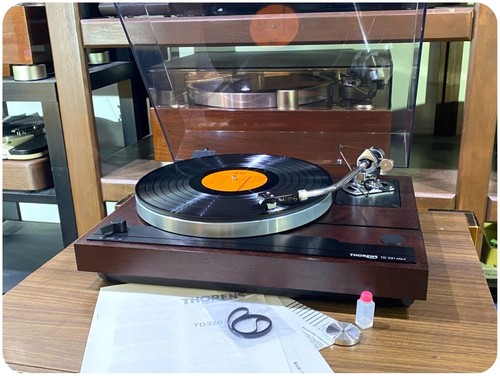 Thorens 321 mkii turntable - td,