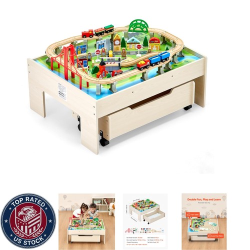 Train table 100 multicolor - train,