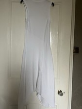 All Saints GIA SLIM FIT MAXI DRESS Size M - White