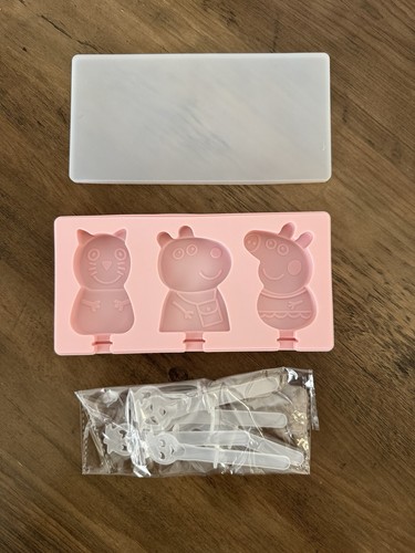 Peppa pig popsicle molds - popsicle,
