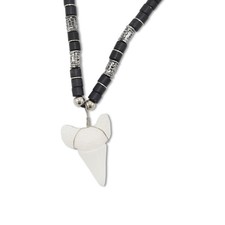 Shark tooth pendant necklace - tooth,