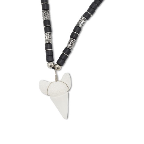 Shark tooth pendant necklace - tooth,