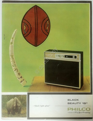 Philco black beauty tv - philco,