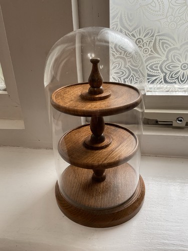 Glass display dome - display,