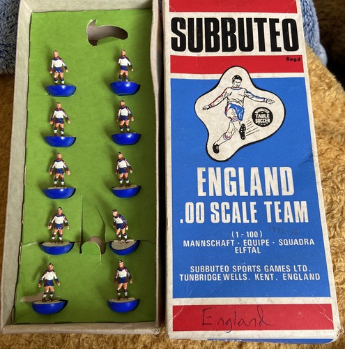 Subbuteo england jubilee box - england,