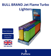 BULL BRAND Jet Flame Turbo Lighters Refillable Gas Cigarette Smoking Lighter