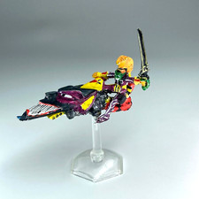 Harlequin On Jetbike Eldar -