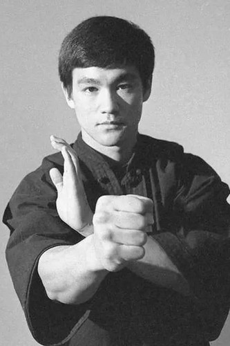 Bruce lee black - bruce, white