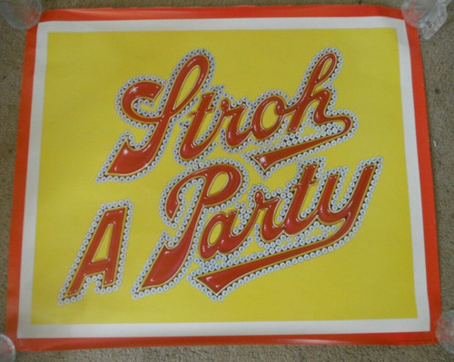 Vintage retro stroh party - a,