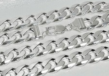 Sterling Silver 9mm Curb Chain