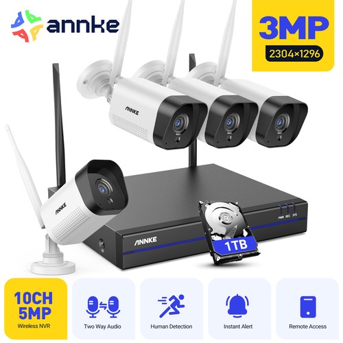 Annke 3mp wireless two - 3mp, two-way