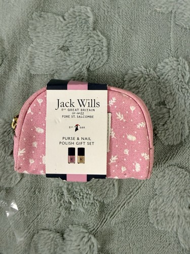 Jack wills pink floral purse - jack, &