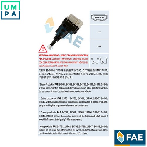 Stop light switch 24761 - switch,