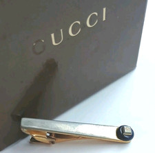 Gucci Tie Clip Bar Gold Tone