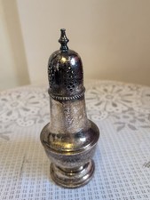 Antique silver plated sugar - silver,