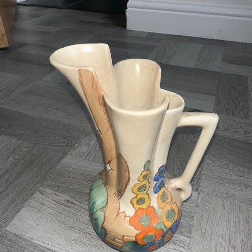 Vintage art decopottery poppy - vintage,