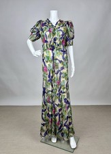 Antique 1920s 1930s Floral
