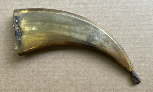 Antique powder horn - antique,