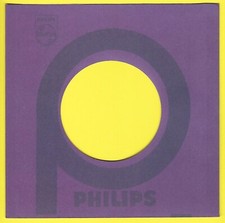PHILIPS (purple) REPRODUCTION RECORD COMPANY SLEEVES - (pack of 10)