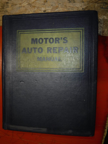 1953 1960 motor auto - motor's, repair