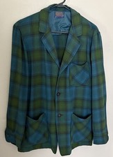 Vintage Pendleton Plaid Green