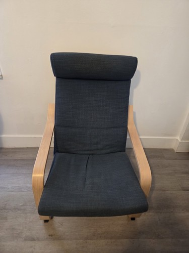 Ikea rocking chair blue - ikea,
