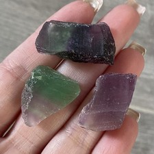 Fluorite - x3 Rough / Raw