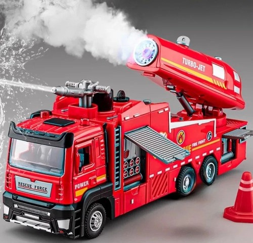 Water spray fire - spray, truck