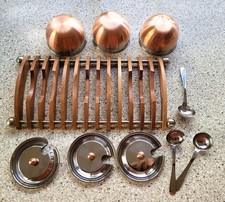 Vintage Set of 3 Copper