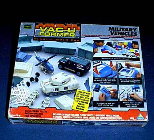 Vac former plastic - former, pak