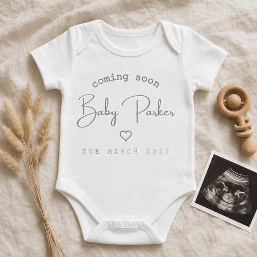 Personalised baby vest - personalised,