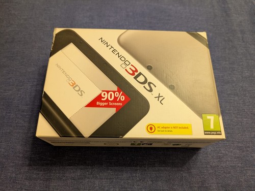 Nintendo 3ds black silver - nintendo, xl