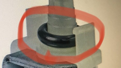 Ring seal for - leaking, miele