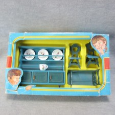 Doll House Furniture Blue
