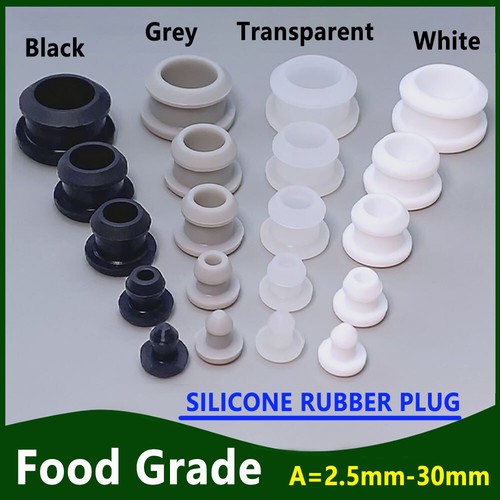 Silicone rubber grommet plug - rubber,